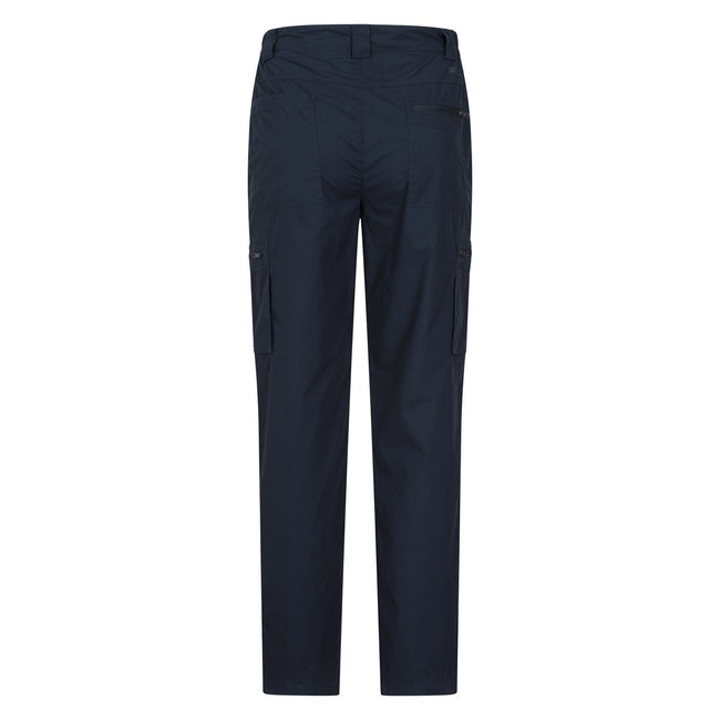 Dark Blue - Side - Mountain Warehouse Mens Trek II Cargo Trousers