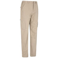 Dark Beige - Back - Mountain Warehouse Mens Trek II Cargo Trousers