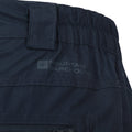 Dark Blue - Pack Shot - Mountain Warehouse Mens Trek II Cargo Trousers