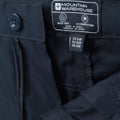Dark Blue - Close up - Mountain Warehouse Mens Trek II Cargo Trousers