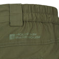 Green - Pack Shot - Mountain Warehouse Mens Trek II Cargo Trousers