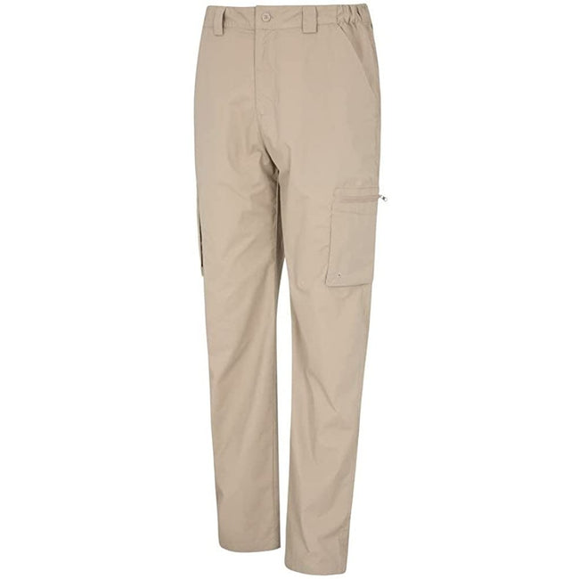Dark Beige - Lifestyle - Mountain Warehouse Mens Trek II Cargo Trousers