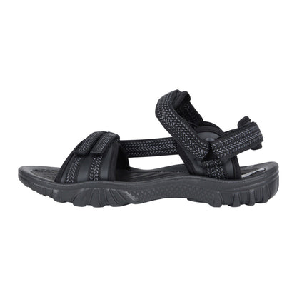 Black - Lifestyle - Mountain Warehouse Womens-Ladies Cyprus Chevron Sandals