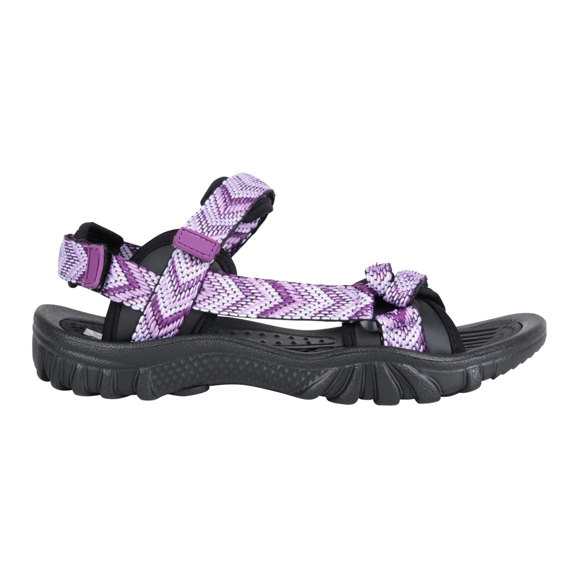 Purple - Lifestyle - Mountain Warehouse Womens-Ladies Cyprus Chevron Sandals
