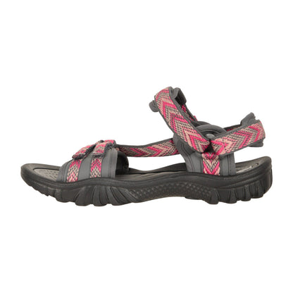 Dark Pink - Lifestyle - Mountain Warehouse Womens-Ladies Cyprus Chevron Sandals