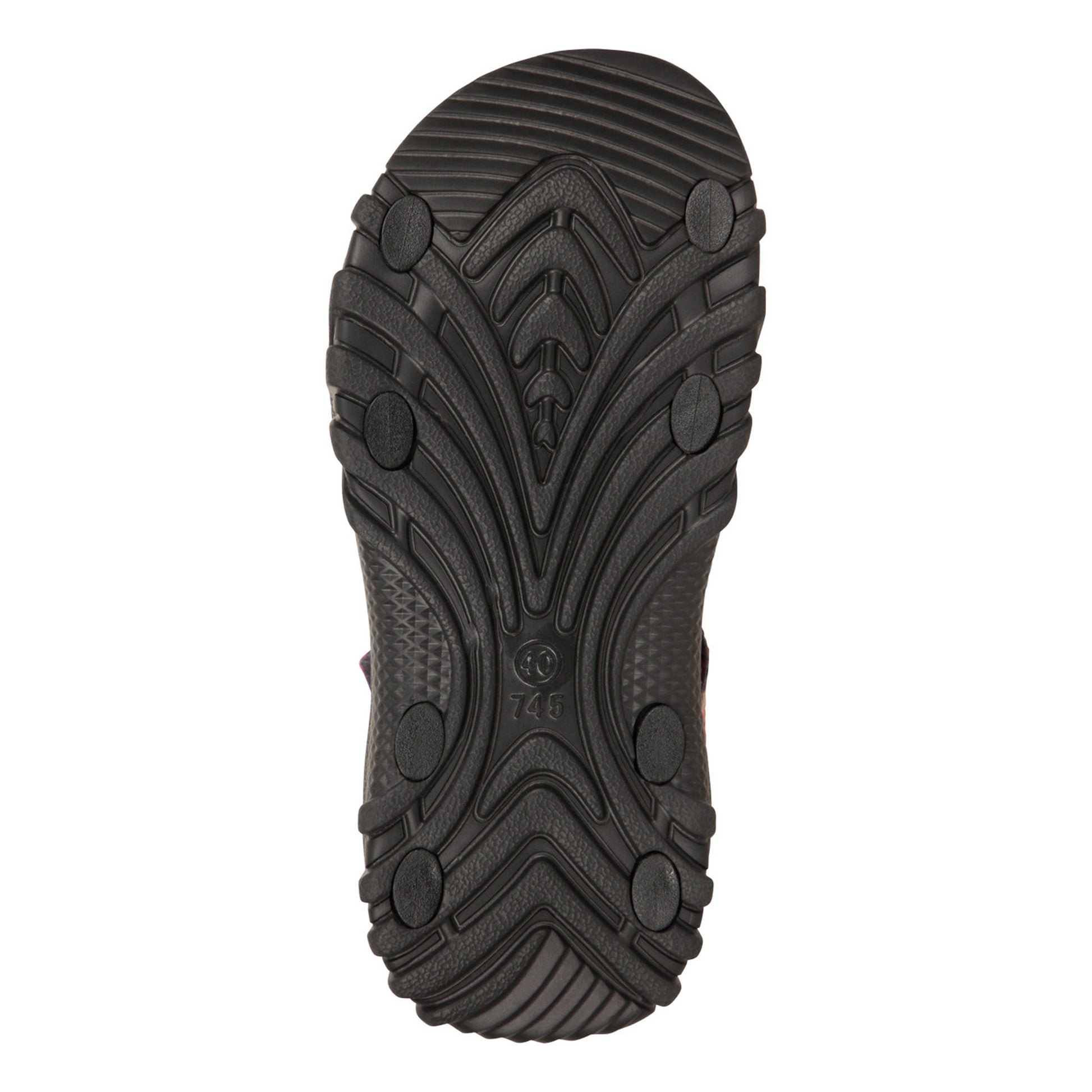 Dark Pink - Pack Shot - Mountain Warehouse Womens-Ladies Cyprus Chevron Sandals