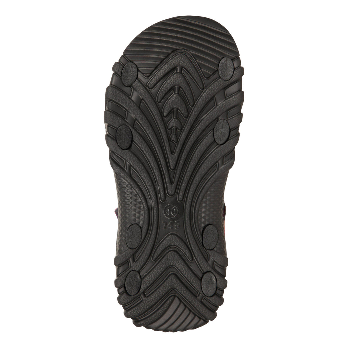 Dark Pink - Pack Shot - Mountain Warehouse Womens-Ladies Cyprus Chevron Sandals