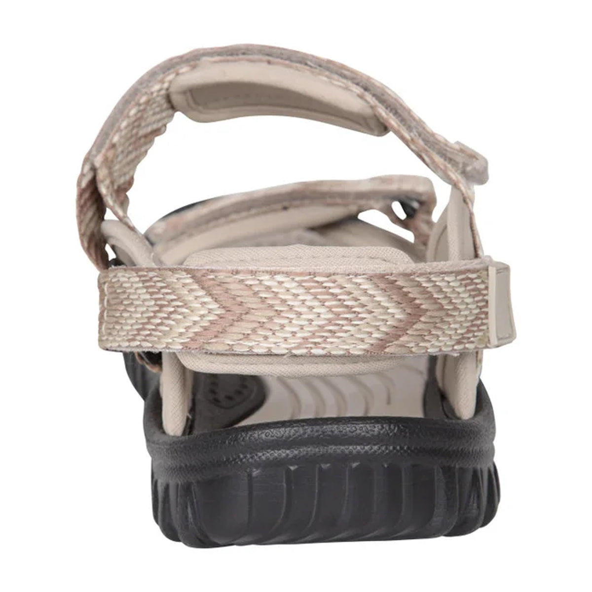Taupe - Back - Mountain Warehouse Womens-Ladies Cyprus Chevron Sandals