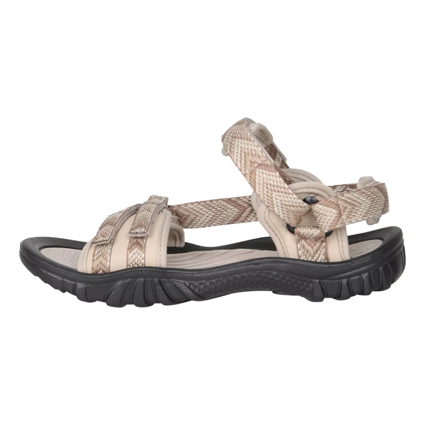 Taupe - Lifestyle - Mountain Warehouse Womens-Ladies Cyprus Chevron Sandals