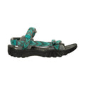 Blue - Close up - Mountain Warehouse Womens-Ladies Cyprus Chevron Sandals