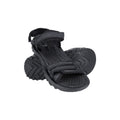 Black - Front - Mountain Warehouse Womens-Ladies Cyprus Chevron Sandals