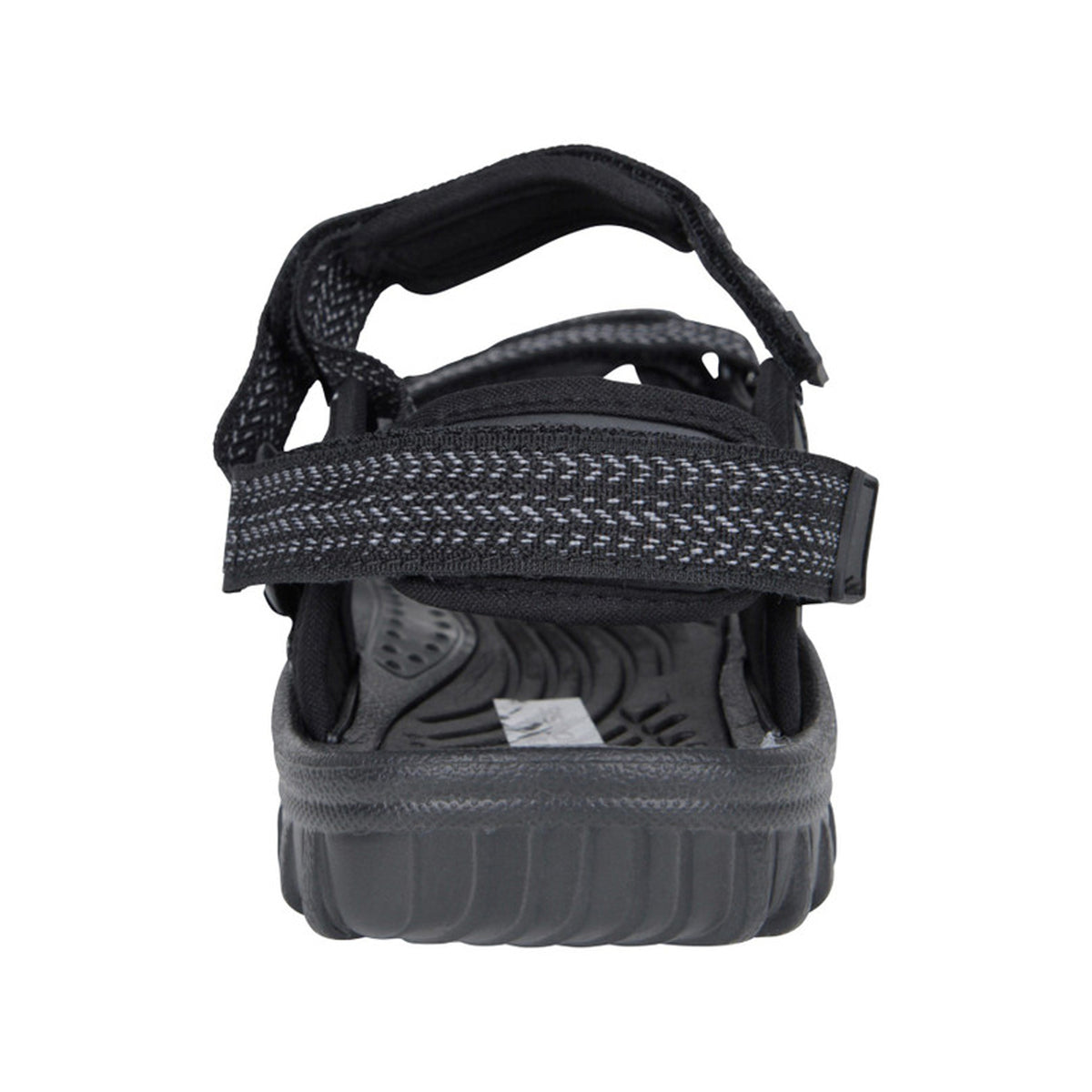 Black - Back - Mountain Warehouse Womens-Ladies Cyprus Chevron Sandals