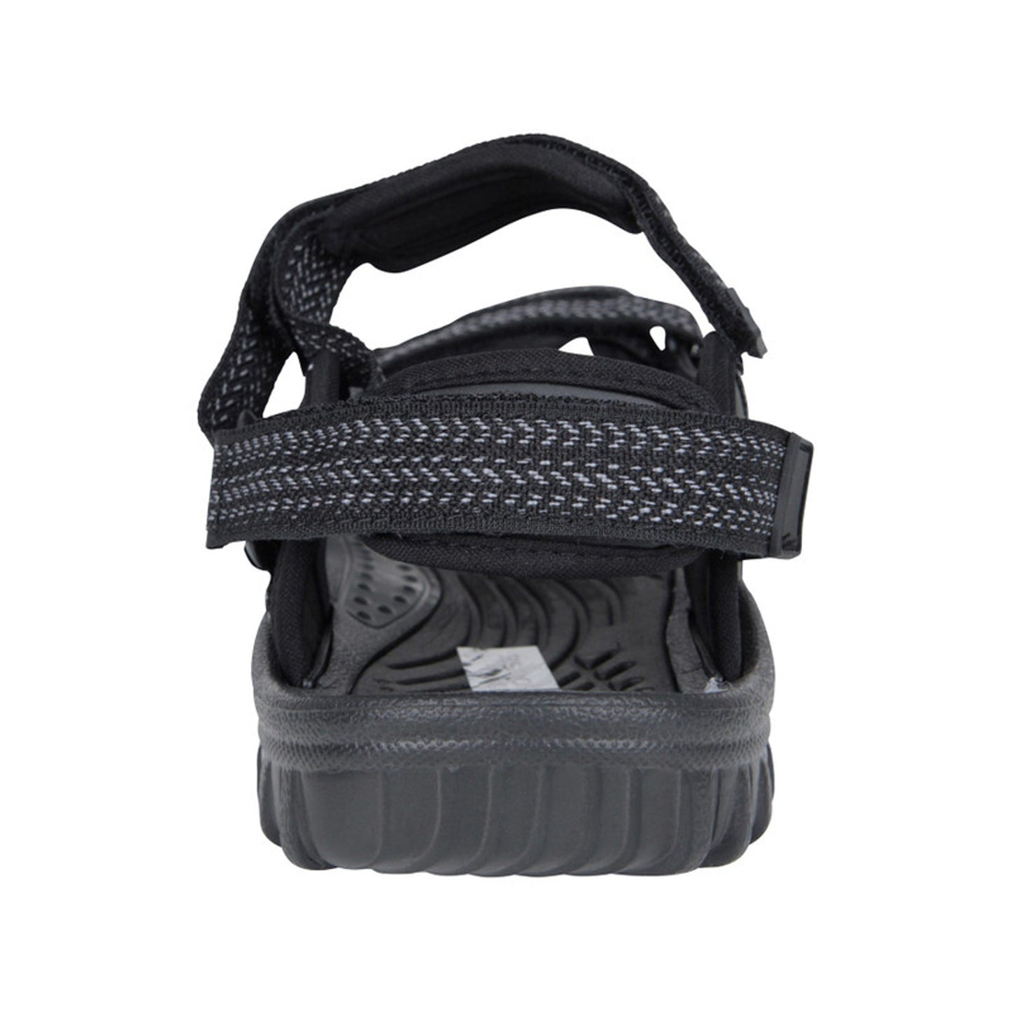 Black - Back - Mountain Warehouse Womens-Ladies Cyprus Chevron Sandals