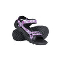 Purple - Front - Mountain Warehouse Womens-Ladies Cyprus Chevron Sandals