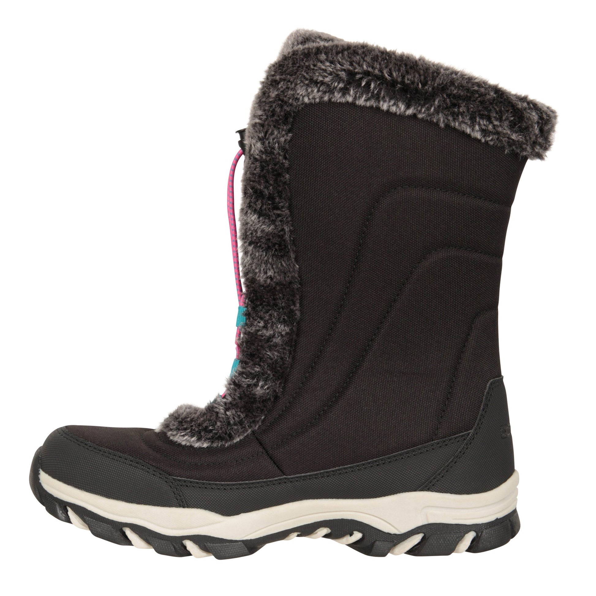 Pink - Side - Mountain Warehouse Childrens-Kids Ohio Snow Boots