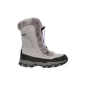 Dark Grey - Close up - Mountain Warehouse Childrens-Kids Ohio Snow Boots