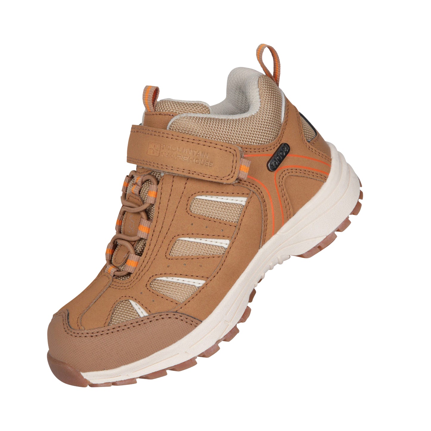Orange - Front - Mountain Warehouse Childrens-Kids Drift Waterproof Walking Boots