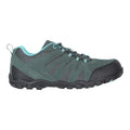 Petrol - Front - Mountain Warehouse Womens-Ladies Suede Outdoor Walking Shoes