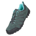 Petrol - Back - Mountain Warehouse Womens-Ladies Suede Outdoor Walking Shoes