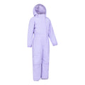 Black - Back - Mountain Warehouse Childrens-Kids Cloud All In One Waterproof Snowsuit