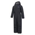 Black - Lifestyle - Mountain Warehouse Childrens-Kids Cloud All In One Waterproof Snowsuit
