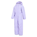 Black - Lifestyle - Mountain Warehouse Childrens-Kids Cloud All In One Waterproof Snowsuit