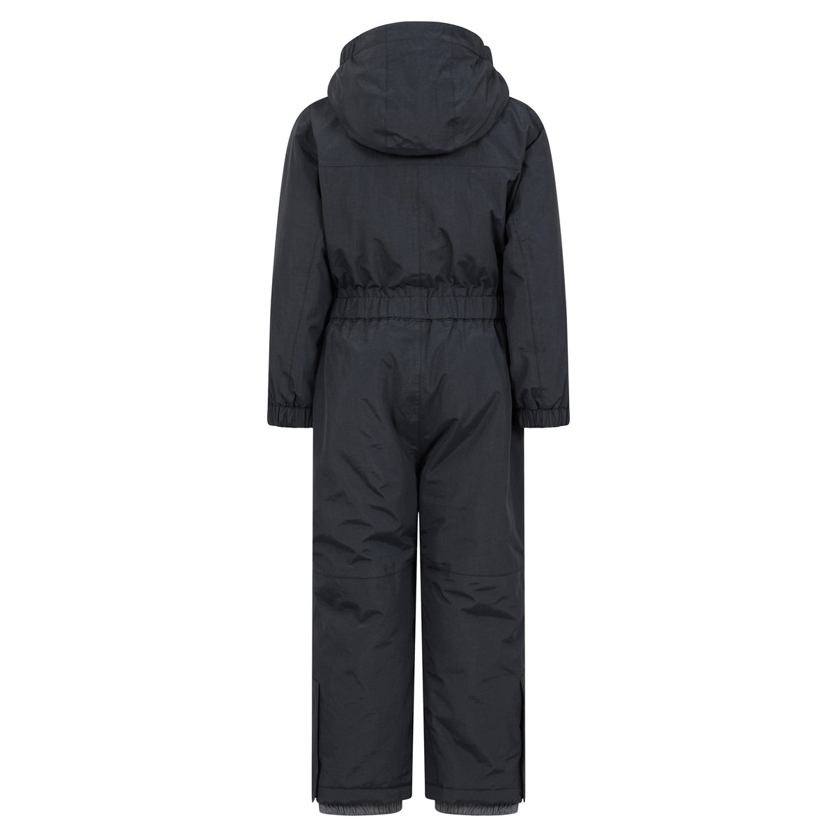 Black - Side - Mountain Warehouse Childrens-Kids Cloud All In One Waterproof Snowsuit