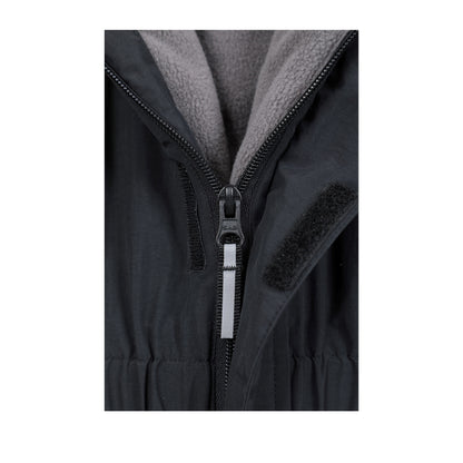 Black - Pack Shot - Mountain Warehouse Childrens-Kids Cloud All In One Waterproof Snowsuit
