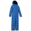 Cobalt - Side - Mountain Warehouse Childrens-Kids Cloud All In One Waterproof Snowsuit