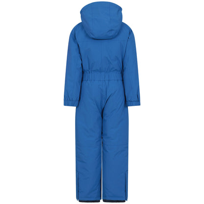 Cobalt - Back - Mountain Warehouse Childrens-Kids Cloud All In One Waterproof Snowsuit