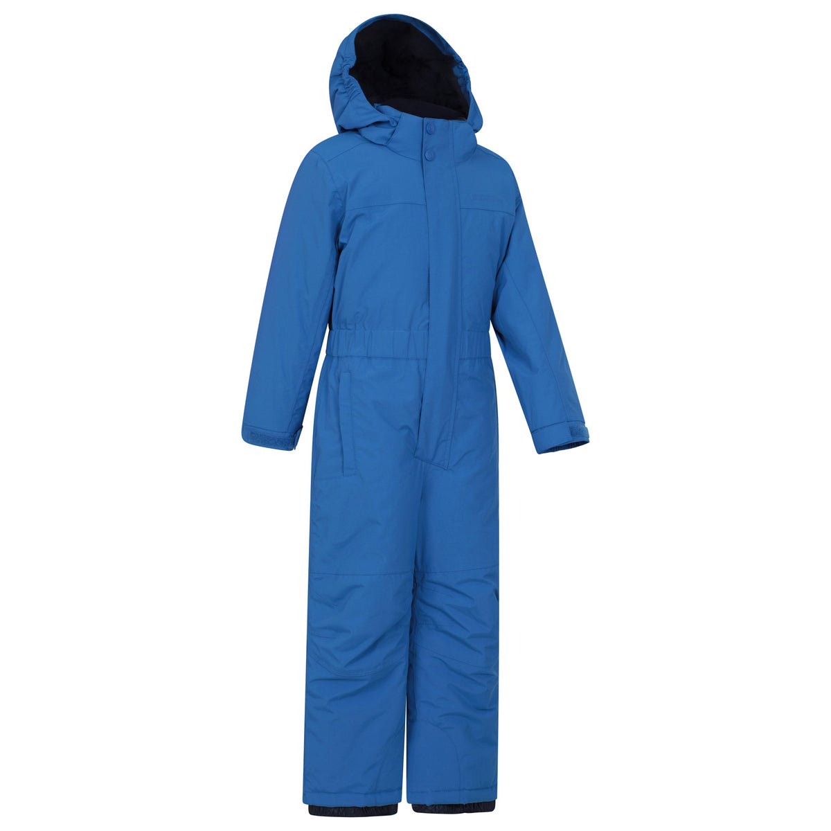 Cobalt - Side - Mountain Warehouse Childrens-Kids Cloud All In One Waterproof Snowsuit