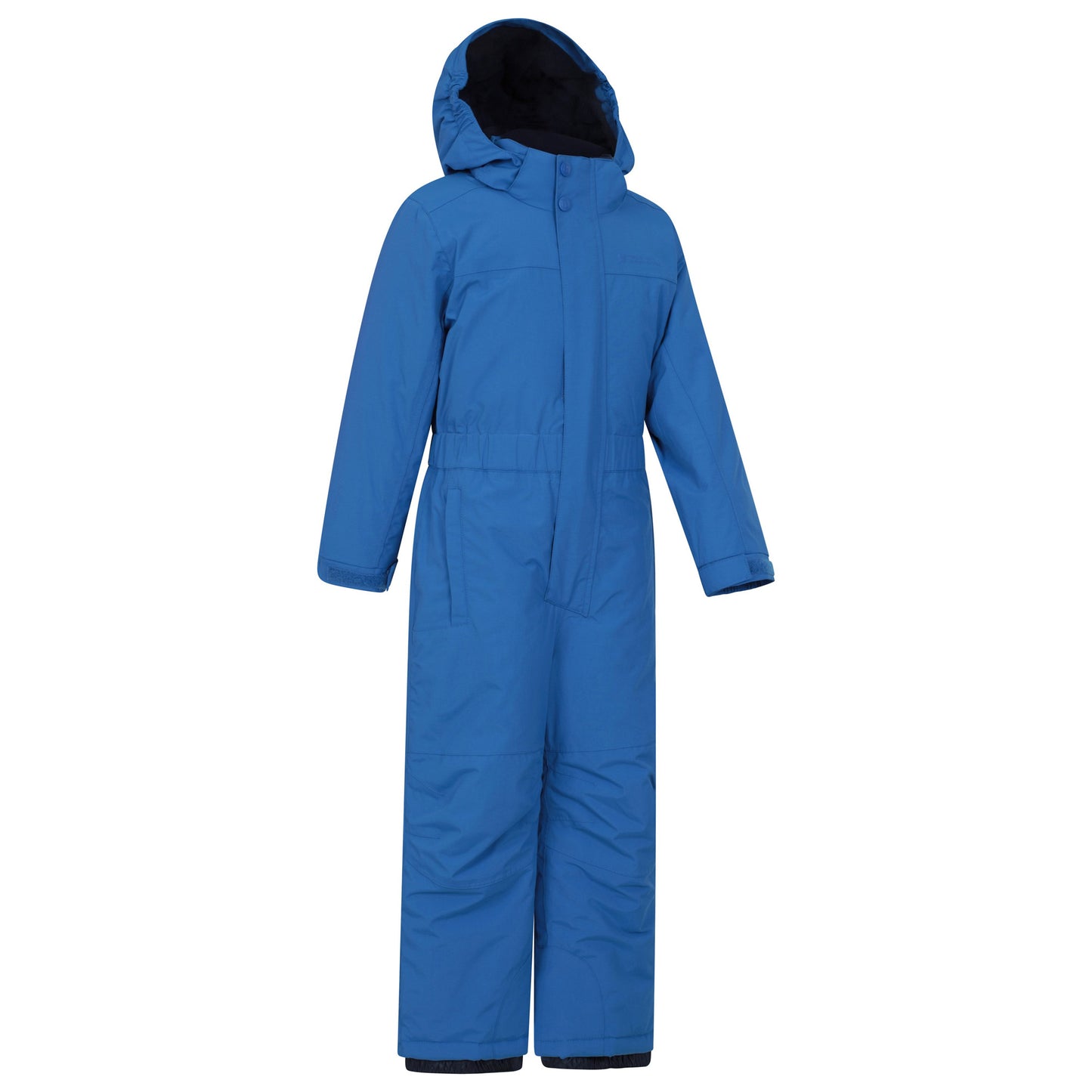 Cobalt - Side - Mountain Warehouse Childrens-Kids Cloud All In One Waterproof Snowsuit