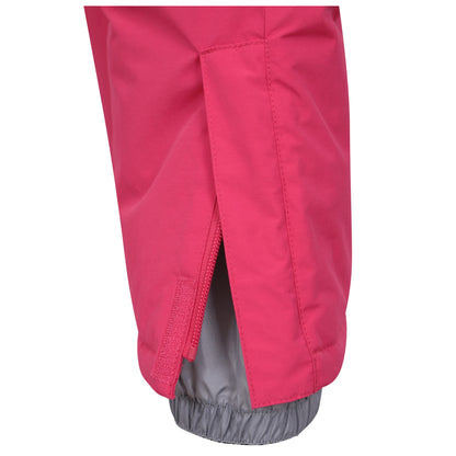 Pink - Pack Shot - Mountain Warehouse Childrens-Kids Cloud All In One Waterproof Snowsuit