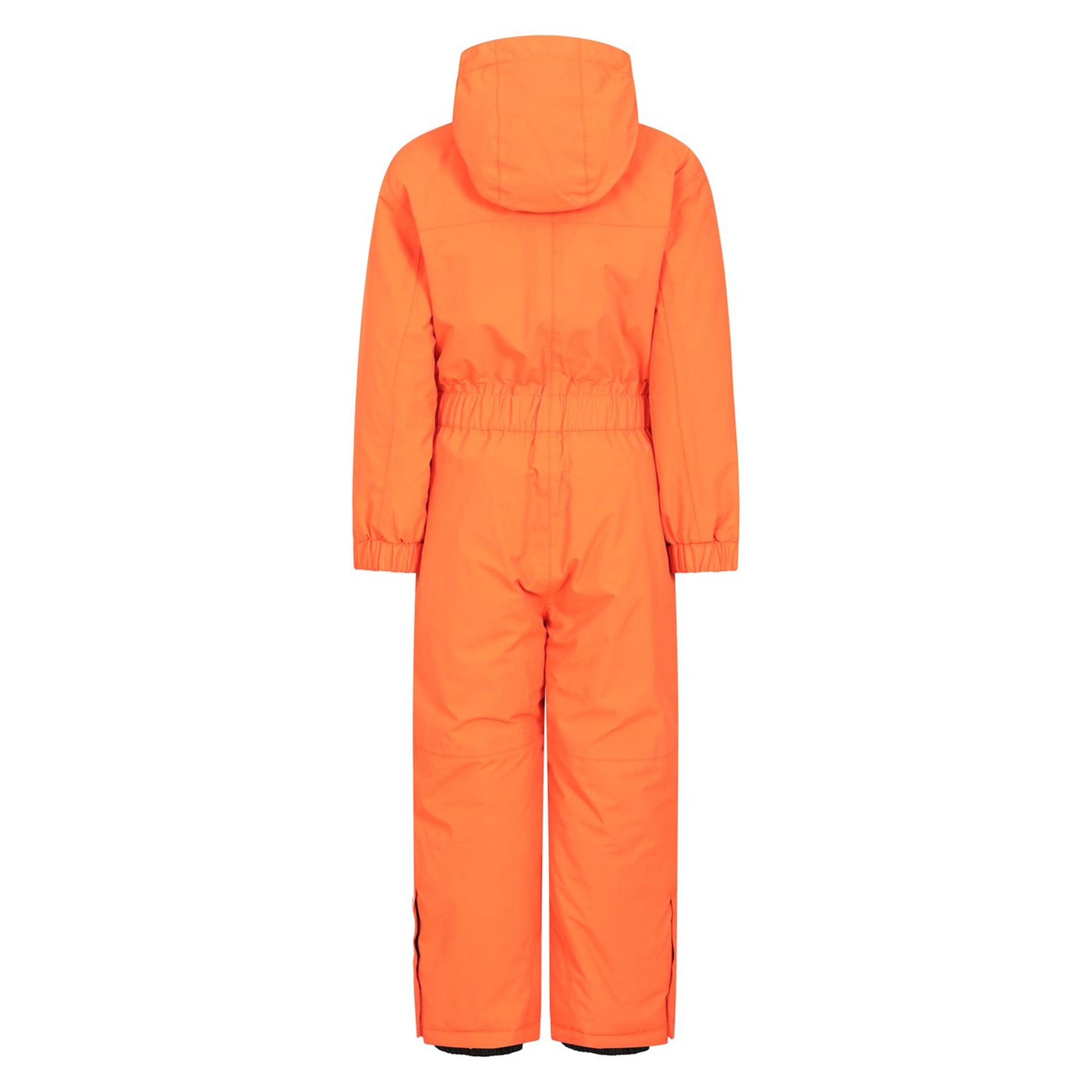 Bright Orange - Back - Mountain Warehouse Childrens-Kids Cloud All In One Waterproof Snowsuit