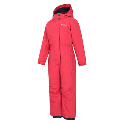 Active Red - Lifestyle - Mountain Warehouse Childrens-Kids Cloud All In One Waterproof Snowsuit