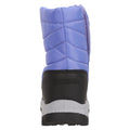 Light Purple - Back - Mountain Warehouse Childrens-Kids Caribou Adaptive Snow Boots