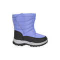Light Purple - Close up - Mountain Warehouse Childrens-Kids Caribou Adaptive Snow Boots