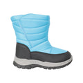 Bright Blue - Front - Mountain Warehouse Childrens-Kids Caribou Adaptive Snow Boots