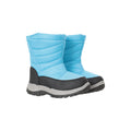 Bright Blue - Lifestyle - Mountain Warehouse Childrens-Kids Caribou Adaptive Snow Boots