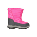 Bright Pink - Lifestyle - Mountain Warehouse Childrens-Kids Caribou Adaptive Snow Boots