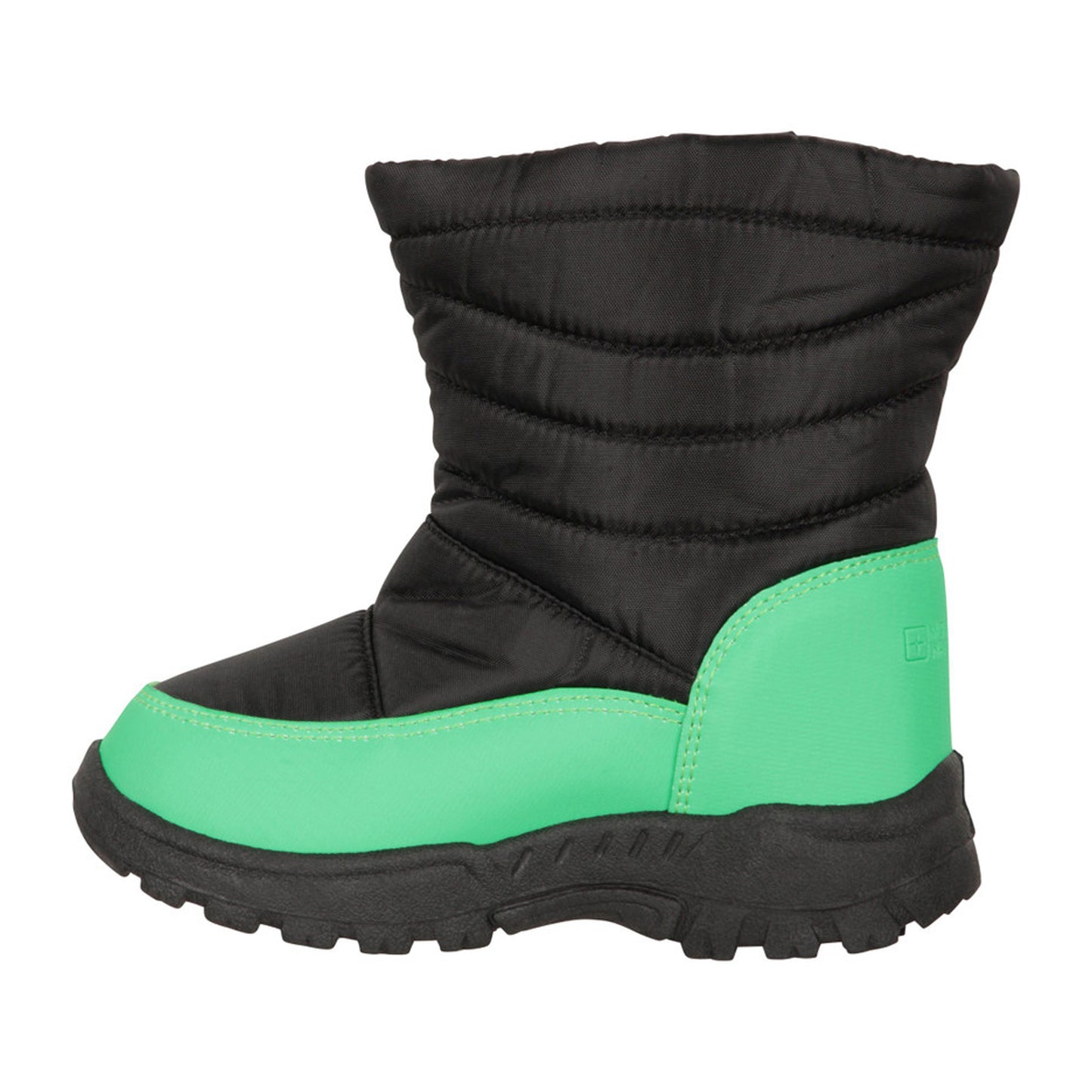 Bright Green - Lifestyle - Mountain Warehouse Childrens-Kids Caribou Adaptive Snow Boots