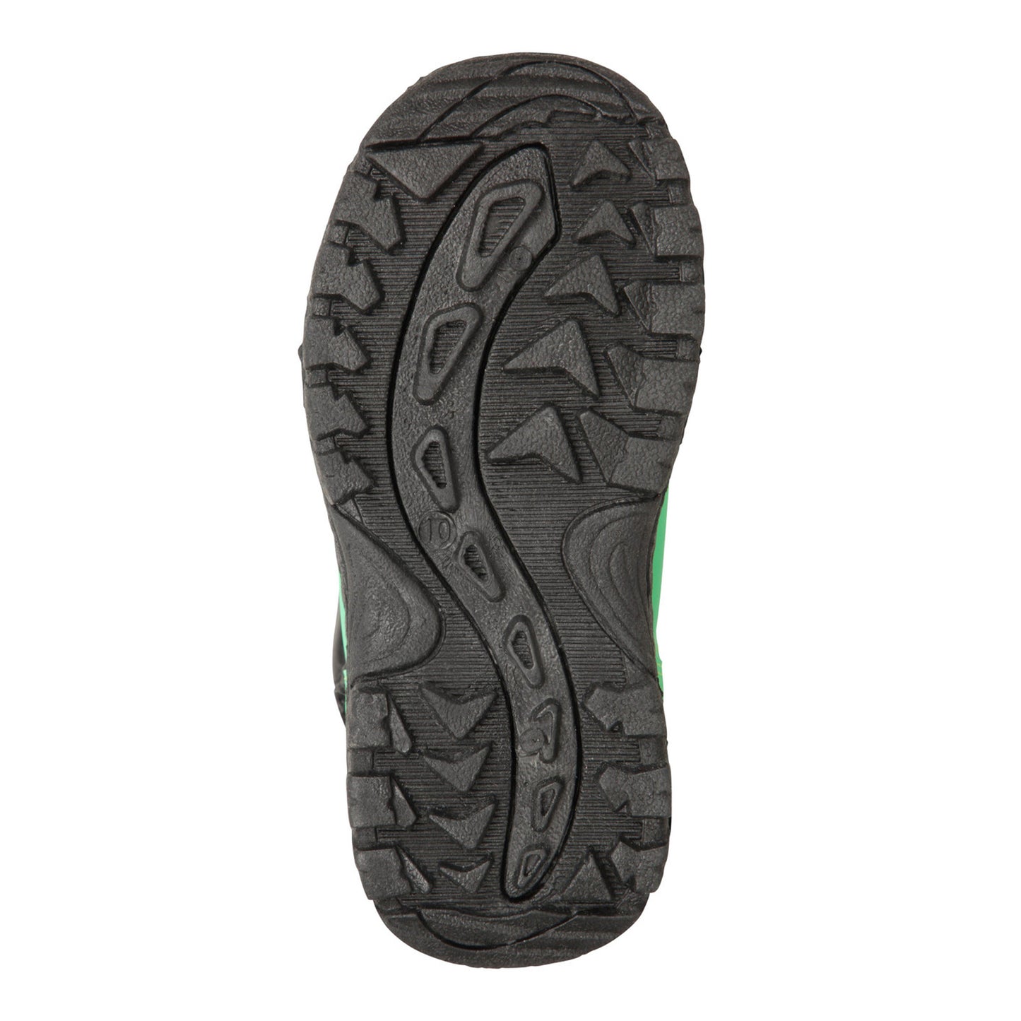 Bright Green - Pack Shot - Mountain Warehouse Childrens-Kids Caribou Adaptive Snow Boots