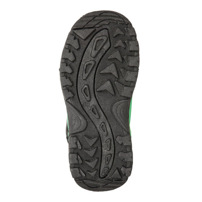 Bright Green - Pack Shot - Mountain Warehouse Childrens-Kids Caribou Adaptive Snow Boots