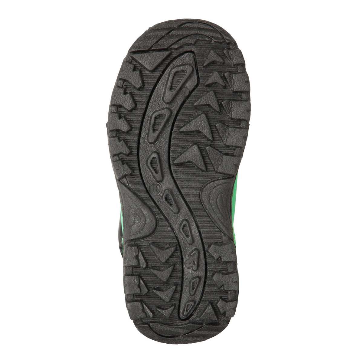 Bright Green - Pack Shot - Mountain Warehouse Childrens-Kids Caribou Adaptive Snow Boots