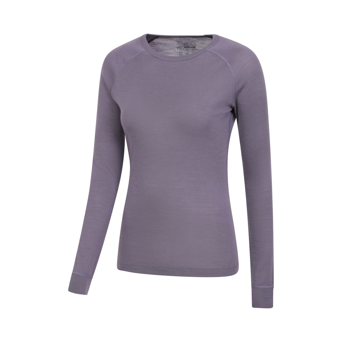 Dusky Purple - Side - Mountain Warehouse Womens-Ladies Merino II Thermal Top