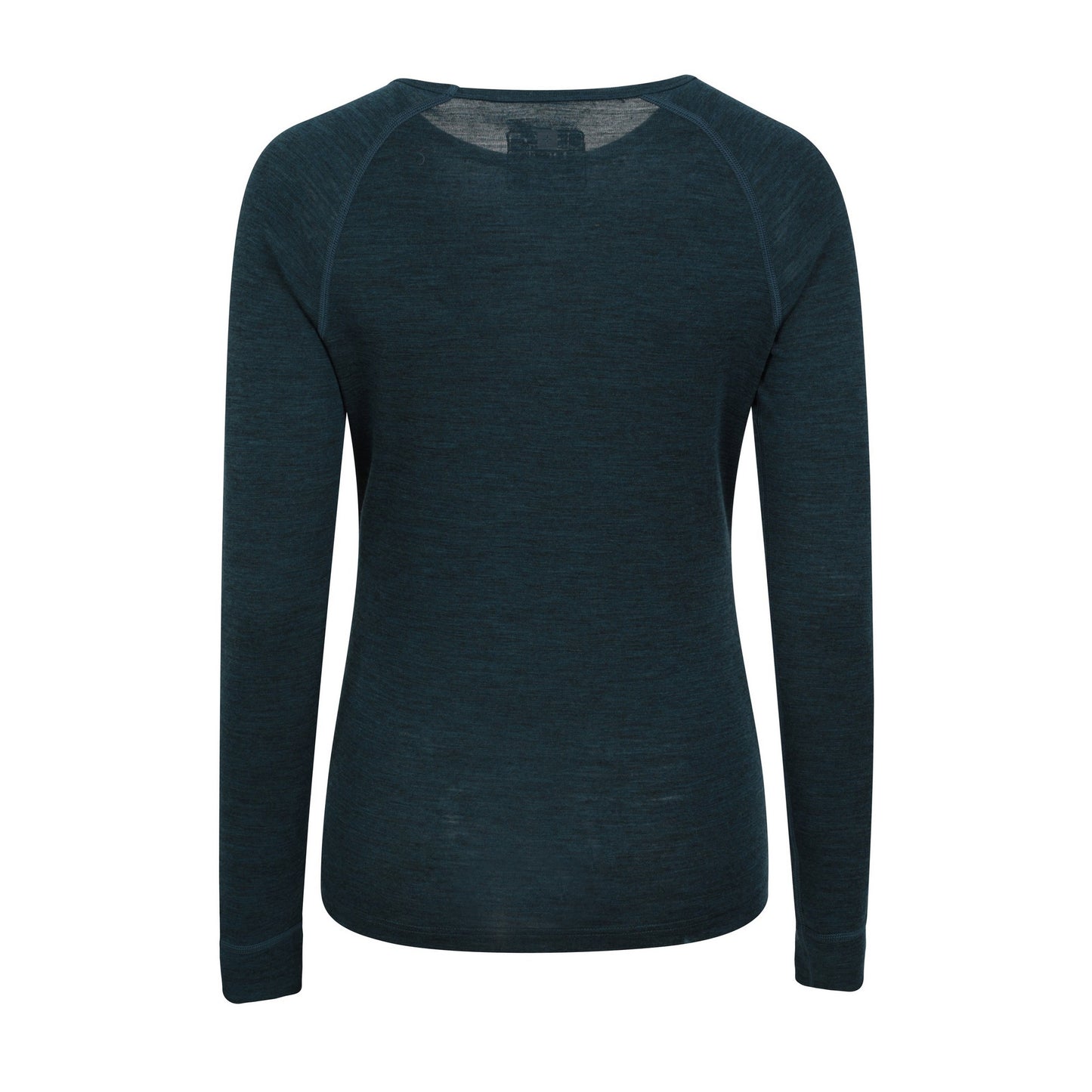 Teal - Back - Mountain Warehouse Womens-Ladies Merino II Thermal Top