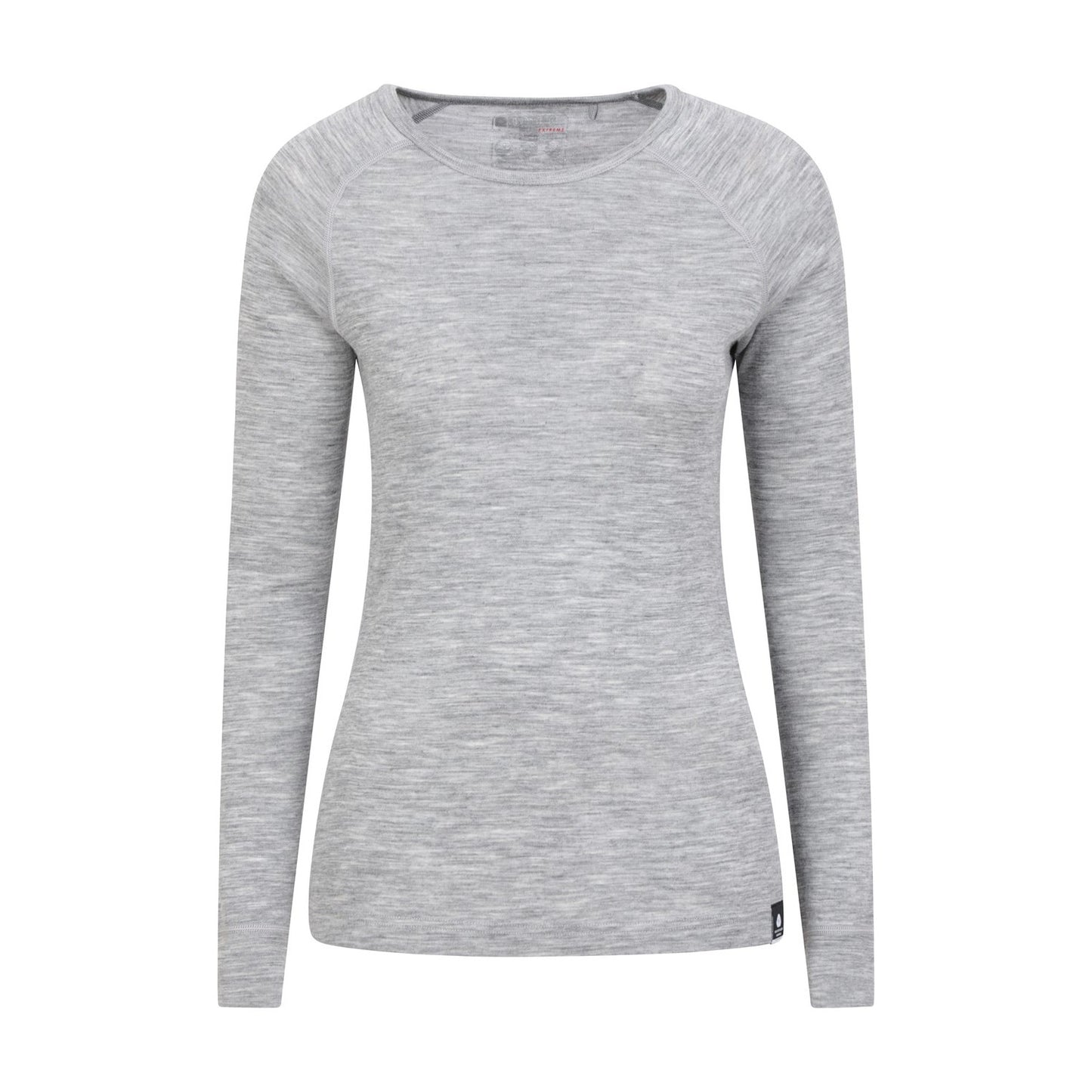 Light Grey - Front - Mountain Warehouse Womens-Ladies Merino II Thermal Top