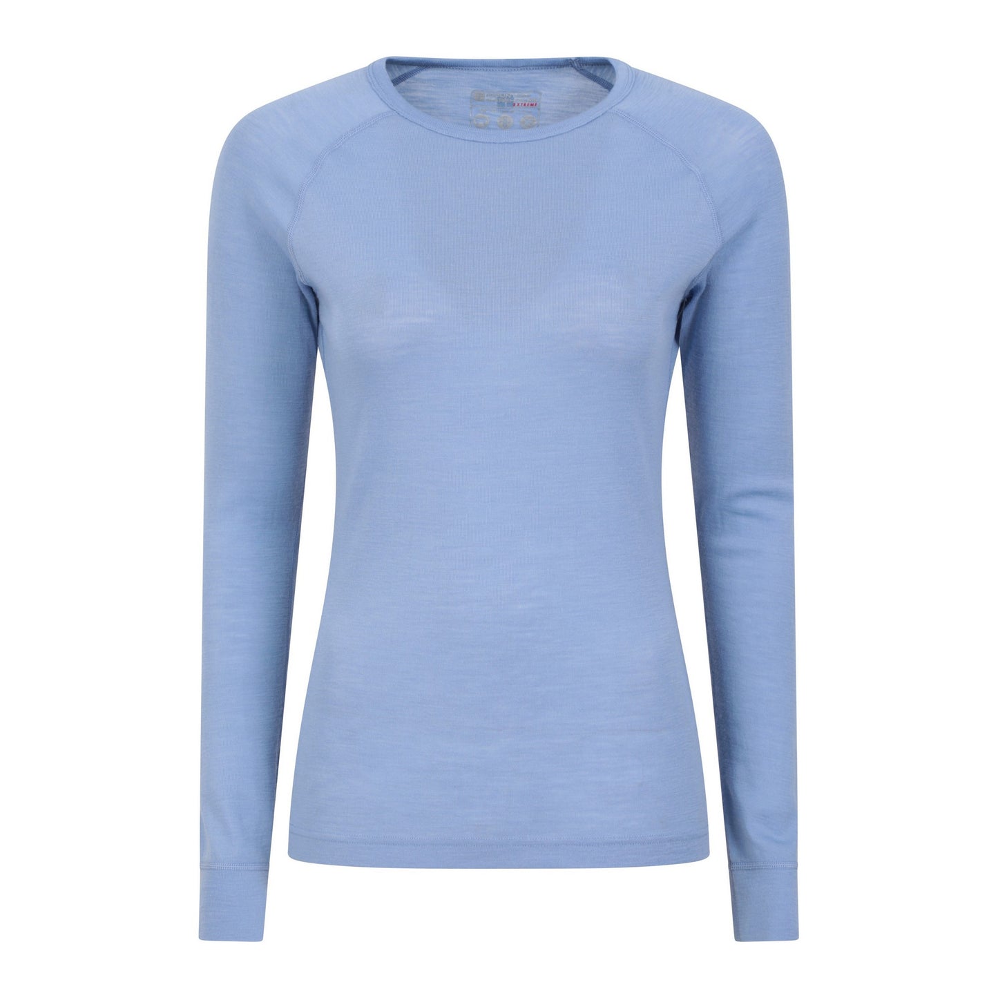 Blue - Front - Mountain Warehouse Womens-Ladies Merino II Thermal Top