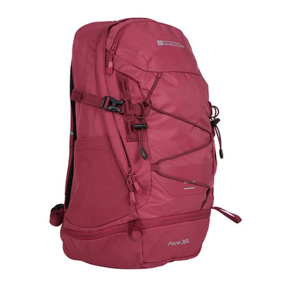 Dark Red - Back - Mountain Warehouse Pace 30L Backpack