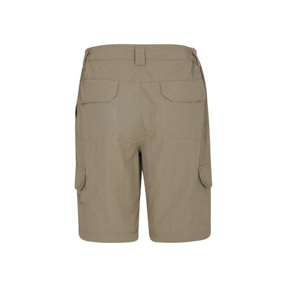 Beige - Pack Shot - Mountain Warehouse Mens Trek Convertible Trousers